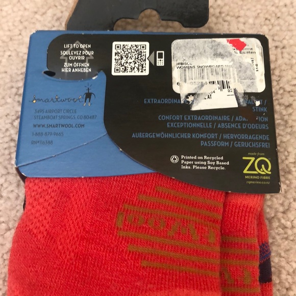 COPY - New Smartwool Snowboard women’s socks - Picture 4 of 4